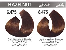 رنگ مو کاترومر گروه فندقی فروشگاه مهروشو