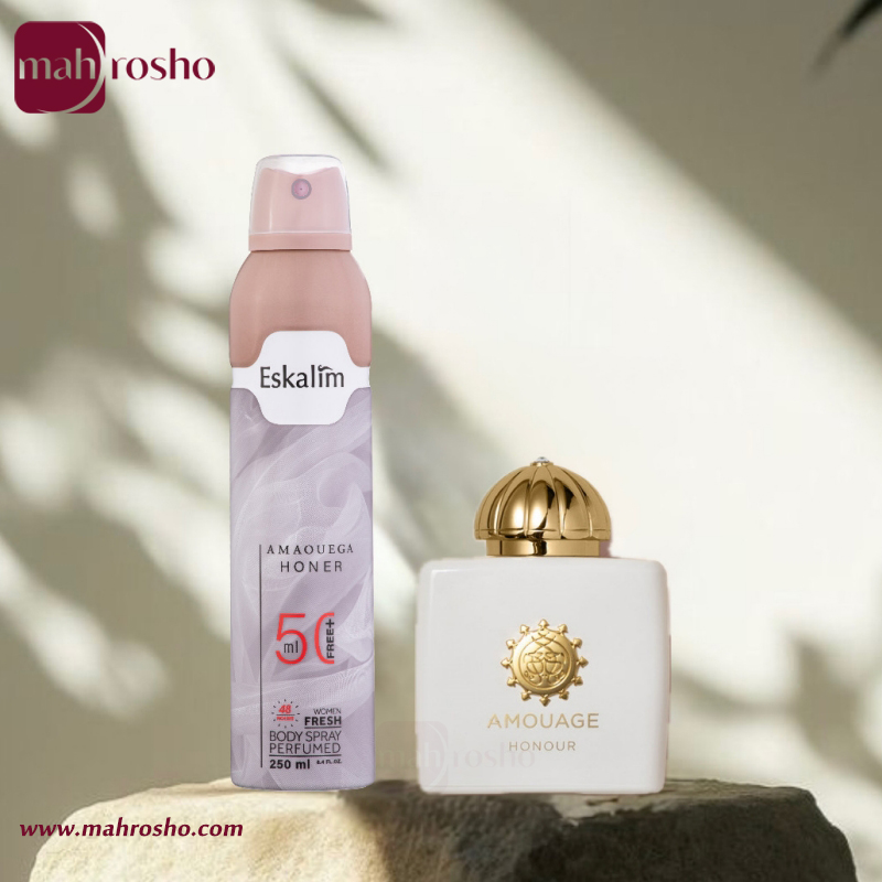 Eskalim Amouage Honour woman Body Spray Perfumed , 250ml