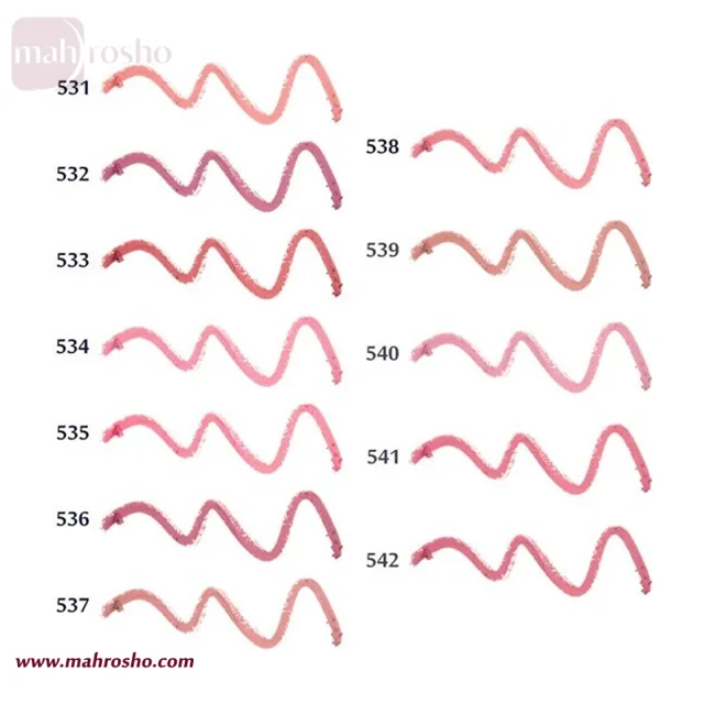 Lido Candy Coated Lip Liner Transfer Proof Rich Color mahrosho