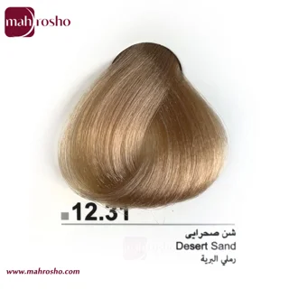 رنگ مو دوماسی گروه شنی رنگ شنی صحرایی شماره 12.31 حجم 120 میلی لیتر