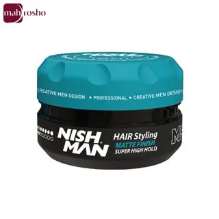 واکس مو حالت دهنده مات نیشمن مدل Super High Hold شماره M4 حجم 100 میلی لیتر فروشگاه مه روشو