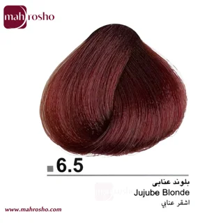 رنگ مو دوماسی گروه ماهاگونی رنگ بلوند عنابی شماره 6.5 حجم 120 میلی لیتر