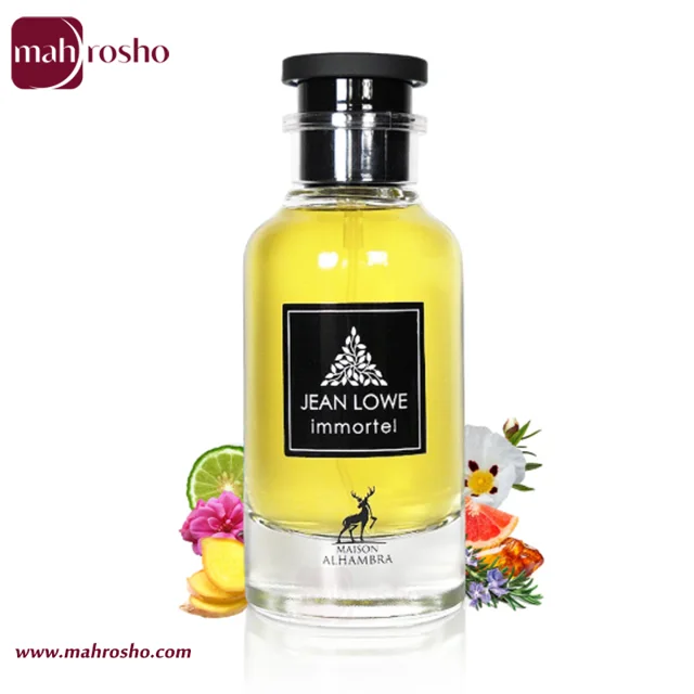 عطر جین لوو ایمورتل الحمبرا مدل ادو پرفیوم حجم 100 میلی لیتر