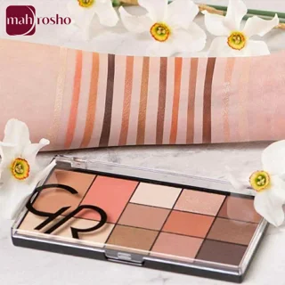 پالت چشم و صورت گلدن رز مدل CITY STYLE رنگ WARM NUDE شماره 01