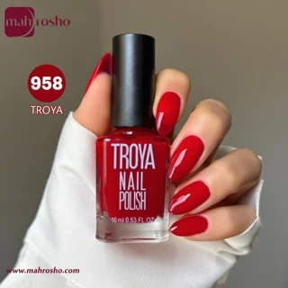 لاک ناخن ترویا شماره 958