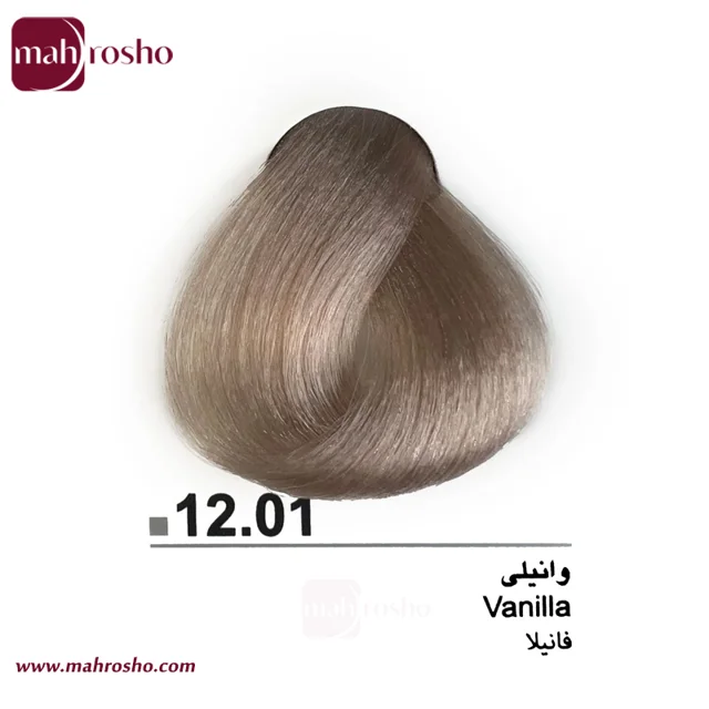 رنگ مو دوماسی گروه اکسترا لایت رنگ وانیلی شماره 12.01 حجم 120 میلی لیتر
