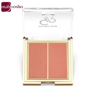 پالت رژگونه دو رنگ گلدن رز مدل ICONIC در 5 رنگ وزن 2x3 گرم