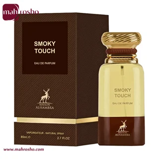 عطر اسموکی تاچ الحمبرا مدل ادو پرفیوم حجم 80 میلی لیتر