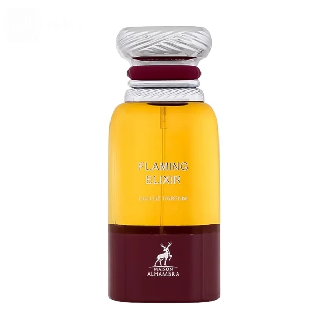 عطر فلامینگ الکسیر الحمبرا حجم 80 میلی لیتر