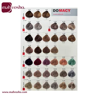 رنگ مو دوماسی گروه شرابی رنگ شرابی شاتوتی شماره 5.2 حجم 120 میلی لیتر