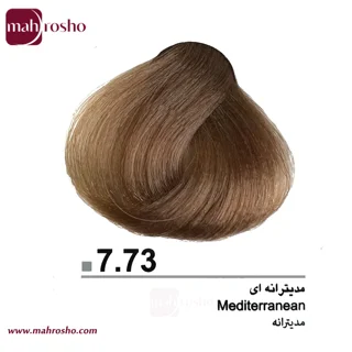 رنگ مو دوماسی گروه هاوانا رنگ مدیترانه ای شماره 7.73 حجم 120 میلی لیتر