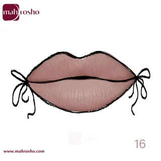 رژ لب مایع مات بادوام لاولی شماره 16