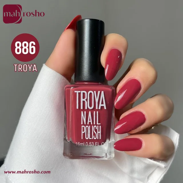 لاک ناخن ترویا شماره 886