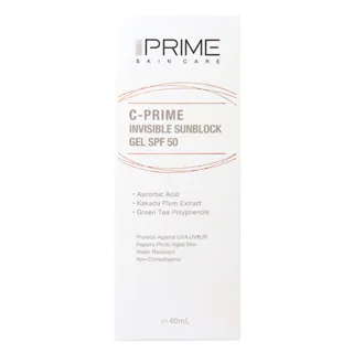 ژل ضد آفتاب پرایم مدل C-Prime حاوی ویتامین C با SPF50 حجم 40 میلی لیتر