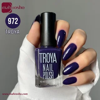 لاک ناخن ترویا شماره 972
