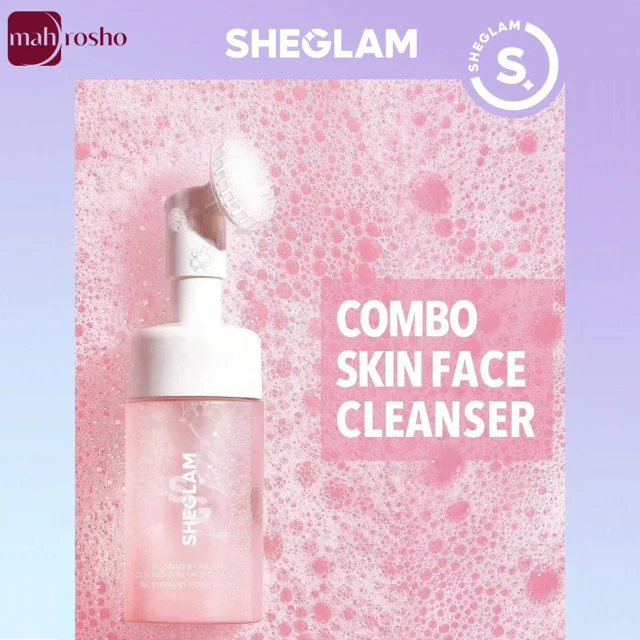 فوم شستشو پوست صورت شیگلم مدل Radiant By Nature Combo مناسب پوست مختلط حجم 100 میلی لیتر