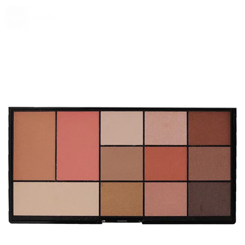 پالت چشم و صورت گلدن رز مدل CITY STYLE رنگ WARM NUDE شماره 01