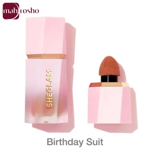 رژگونه مایع شیگلم مدل Color Bloom Liquid Blush رنگ Birthday Suit حجم 5.2 میلی لیتر