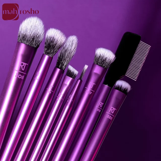 ست براش آرایش چشم اوری دی ای اسنشالز ریل تکنیک مجموعه 8 عددی