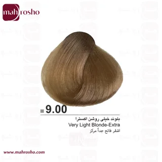 رنگ مو دوماسی گروه طبیعی اکسترا رنگ بلوند خیلی روشن اکسترا شماره 9.00 حجم 120 میلی لیتر