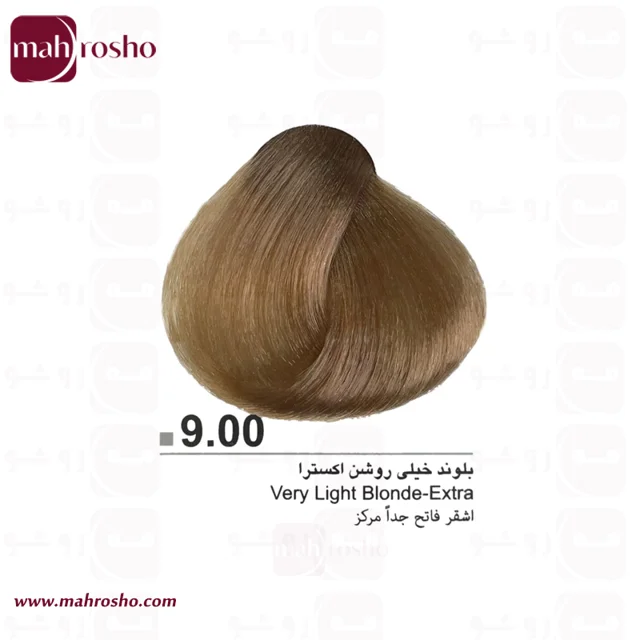 رنگ مو دوماسی گروه طبیعی اکسترا رنگ بلوند خیلی روشن اکسترا شماره 9.00 حجم 120 میلی لیتر