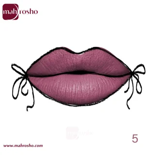 رژ لب مایع مات بادوام لاولی شماره 5
