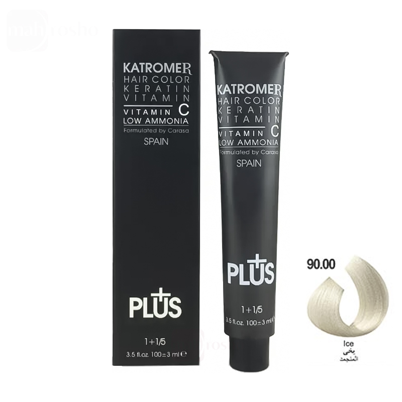 رنگ مو کاترومر گروه سوپر روشن کننده رنگ یخی شماره 90.00 حجم 100 میلی لیتر