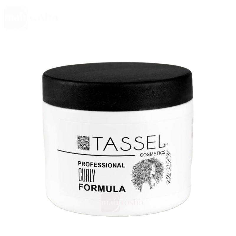 ماسک مو تاسل مناسب موهای فر و مجعد فاقد سولفات حجم 500 میلی لیتر