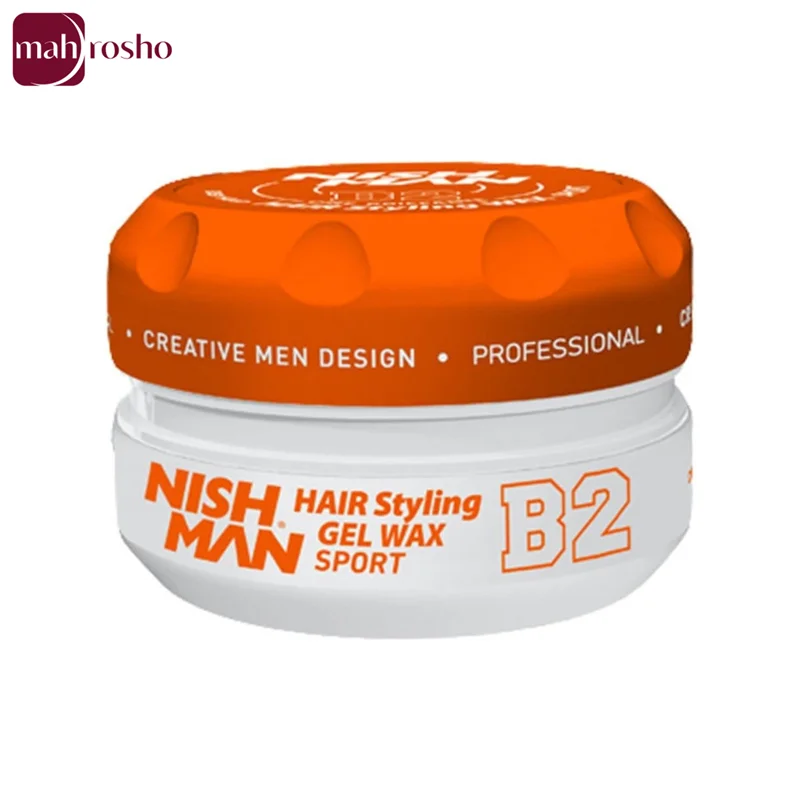 Nishman Hair Styling GEL WAX Sport B2