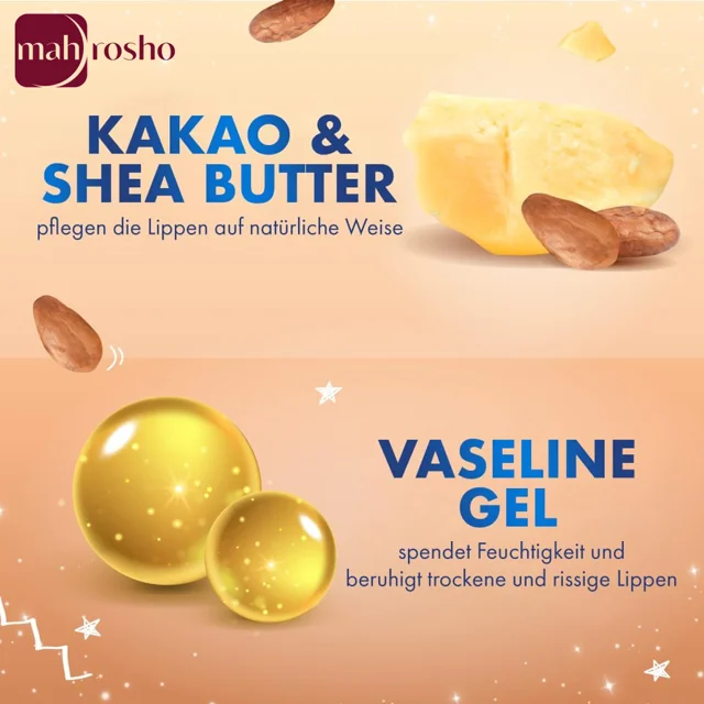 بالم لب استیکی وازلین مدل Cocoa Butter وزن 4.8 گرم