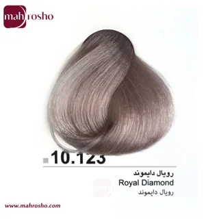 رنگ مو دوماسی گروه هایلایت رنگ رویال دایموند شماره 10.123 حجم 120 میلی لیتر