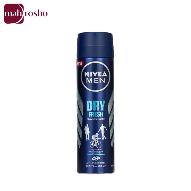 اسپری ضد تعریق مردانه نیوا مدل DRY FRESH حجم 150 میلی لیتر