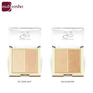 هایلایتر پودری دو رنگ گلدن رز مدل So Glow شماره 102 وزن 2x3.2 گرم