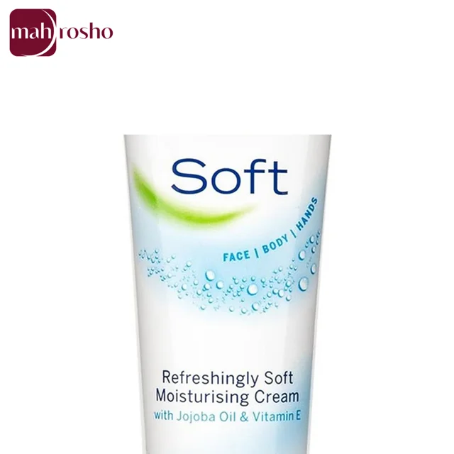 کرم مرطوب کننده تیوپی نیوا مدل soft مناسب انواع پوست حجم 75 میلی لیتر