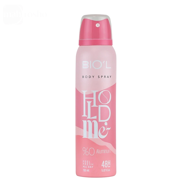 اسپری خوشبو کننده بدن زنانه بیول مدل Hold Me حجم 150 میلی لیتر