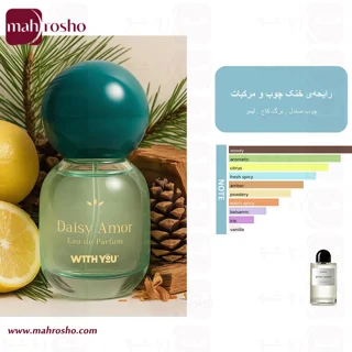 عطر جیبی زنانه دیزی آمور ویت یو مدل ادوپرفیوم حجم 20 میلی لیتر
