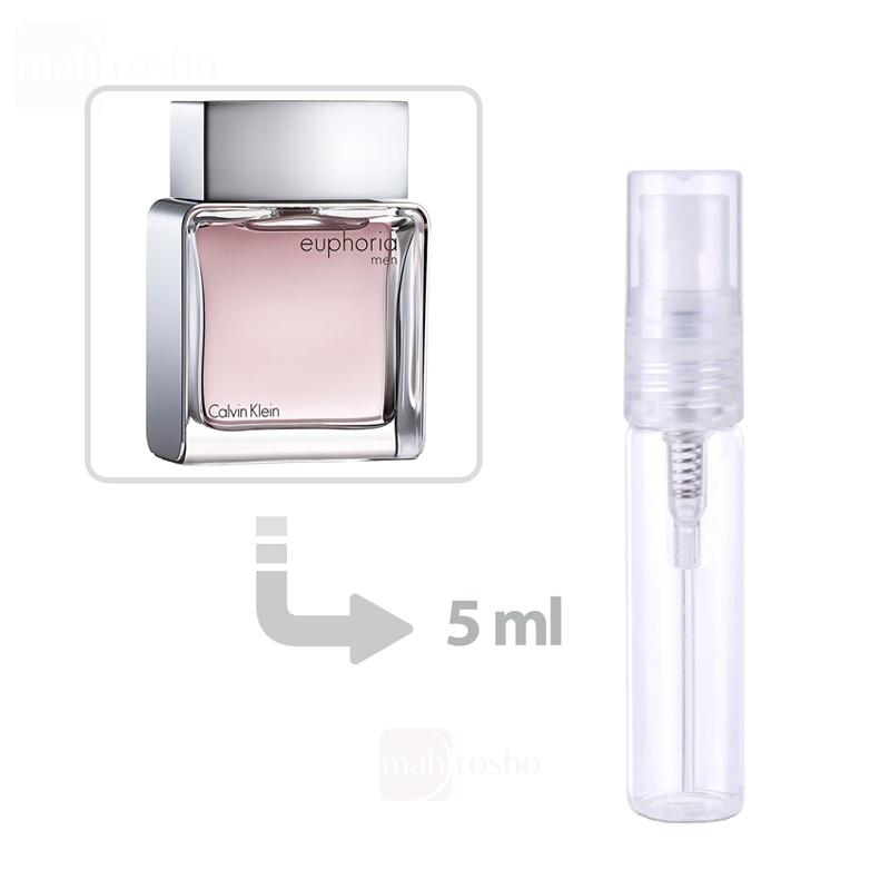 دکانت عطر مردانه ایفوریا کلوین کلاین حجم 5 میلی لیتر