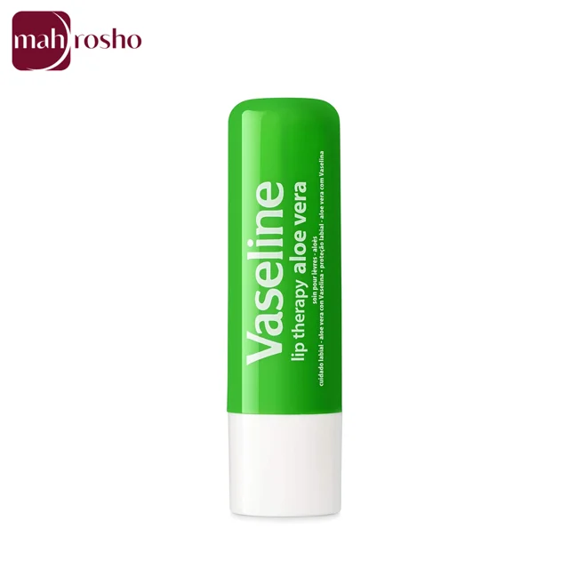 بالم لب استیکی وازلین مدل aloe vera وزن 4.8 گرم